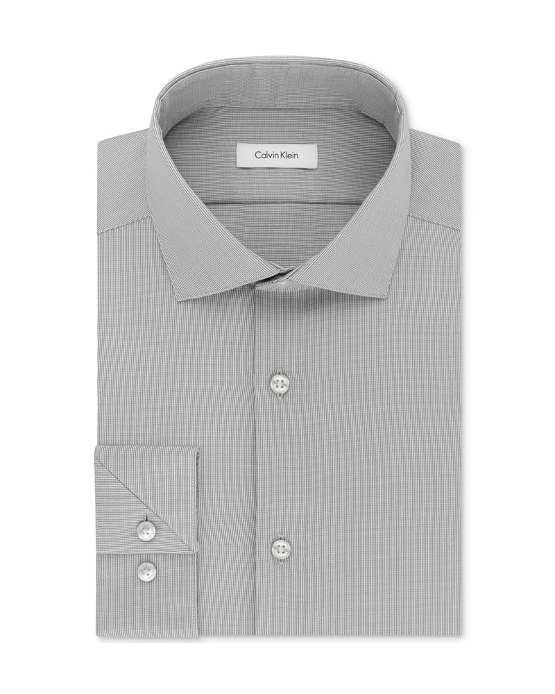 Calvin Klein Men's STEEL Slim-Fit Non-Iron Stretch Performance Dress Shirt PD02 $29.40 Dress Shirts