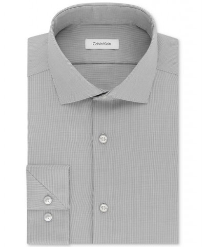 Calvin Klein Men's STEEL Slim-Fit Non-Iron Stretch Performance Dress Shirt PD02 $29.40 Dress Shirts