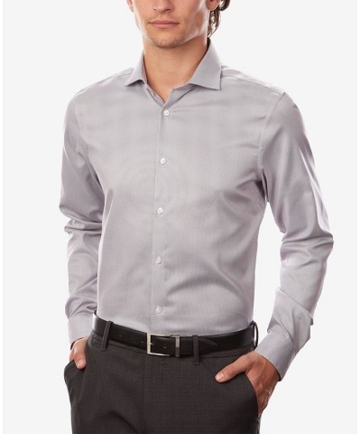 Calvin Klein Men's STEEL Slim-Fit Non-Iron Stretch Performance Dress Shirt PD02 $29.40 Dress Shirts