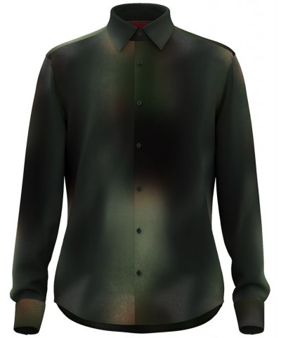 Men's Ermo Slim-Fit Long-Sleeve Shirt Multi $53.76 Shirts