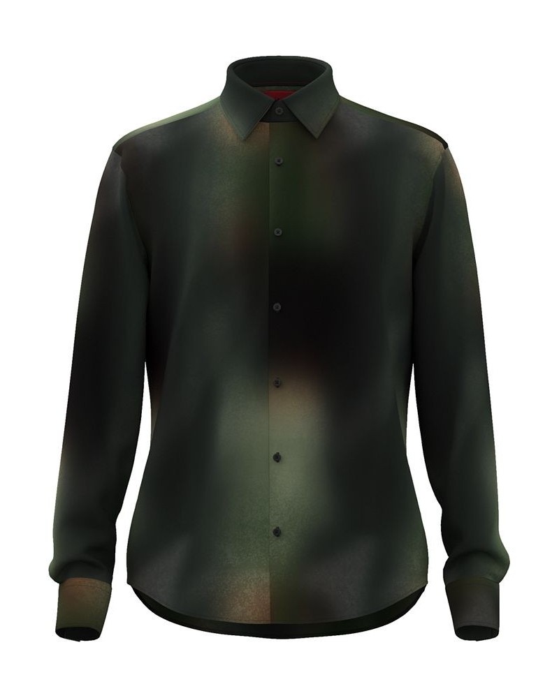 Men's Ermo Slim-Fit Long-Sleeve Shirt Multi $53.76 Shirts