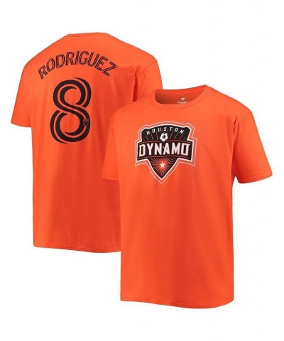 Men's Branded Memo Rodriguez Orange Houston Dynamo Authentic Stack T-shirt $19.20 T-Shirts