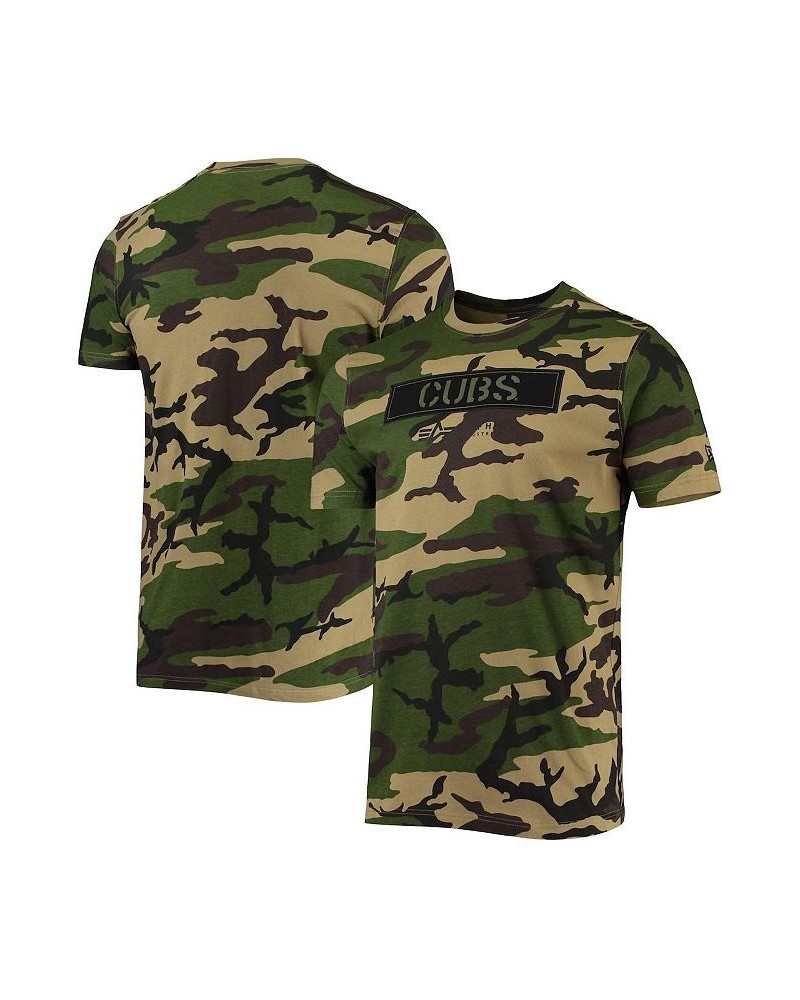 Men's Camo Chicago Cubs Club T-shirt $28.99 T-Shirts