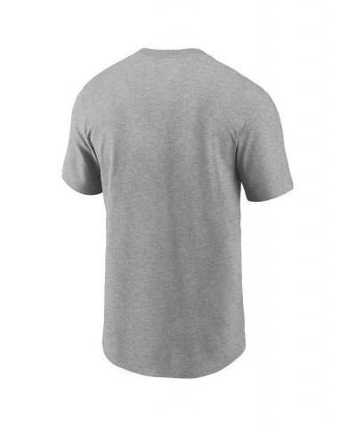 Men's Heather Gray New York Yankees Team Engineered Performance T-shirt $27.49 T-Shirts