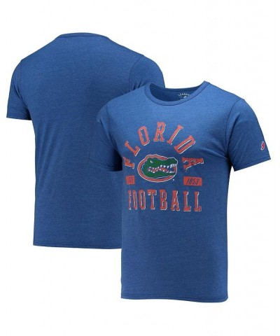 Men's Heathered Royal Florida Gators Football Focus Victory Falls Tri-Blend T-shirt $24.74 T-Shirts