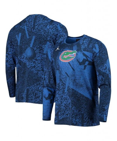 Men's Brand Royal Florida Gators Practice Performance Long Sleeve T-shirt $24.00 T-Shirts