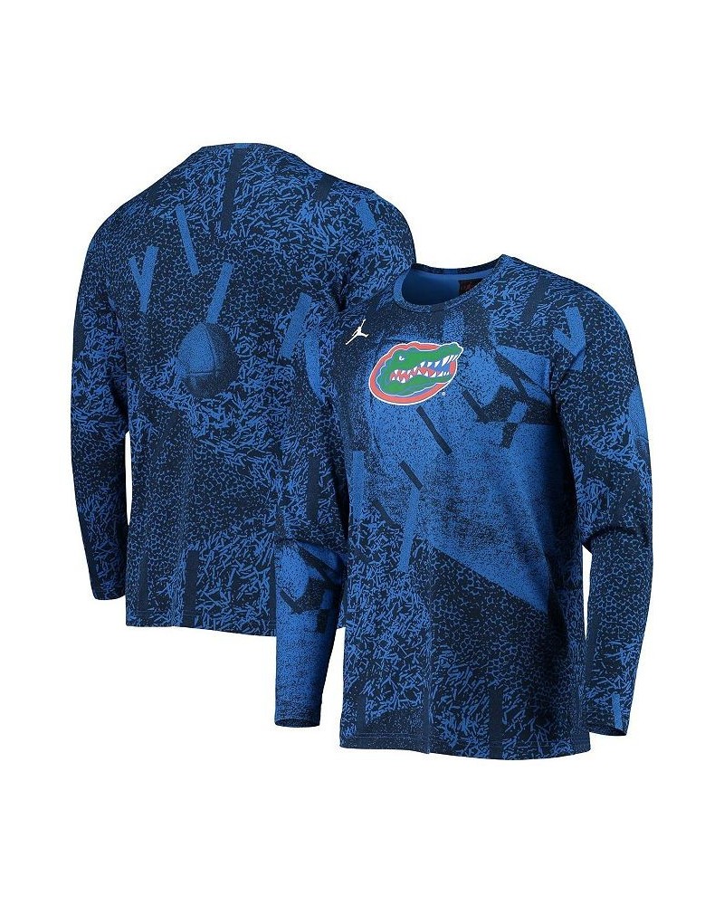 Men's Brand Royal Florida Gators Practice Performance Long Sleeve T-shirt $24.00 T-Shirts