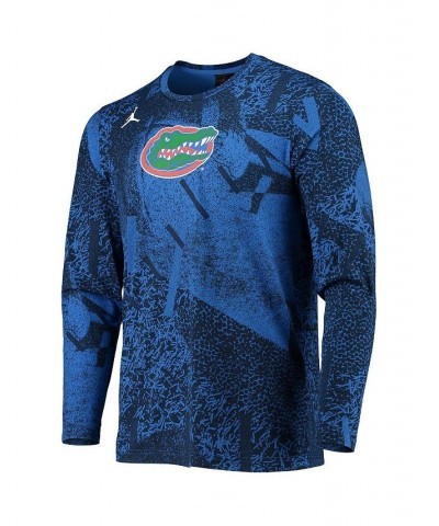 Men's Brand Royal Florida Gators Practice Performance Long Sleeve T-shirt $24.00 T-Shirts