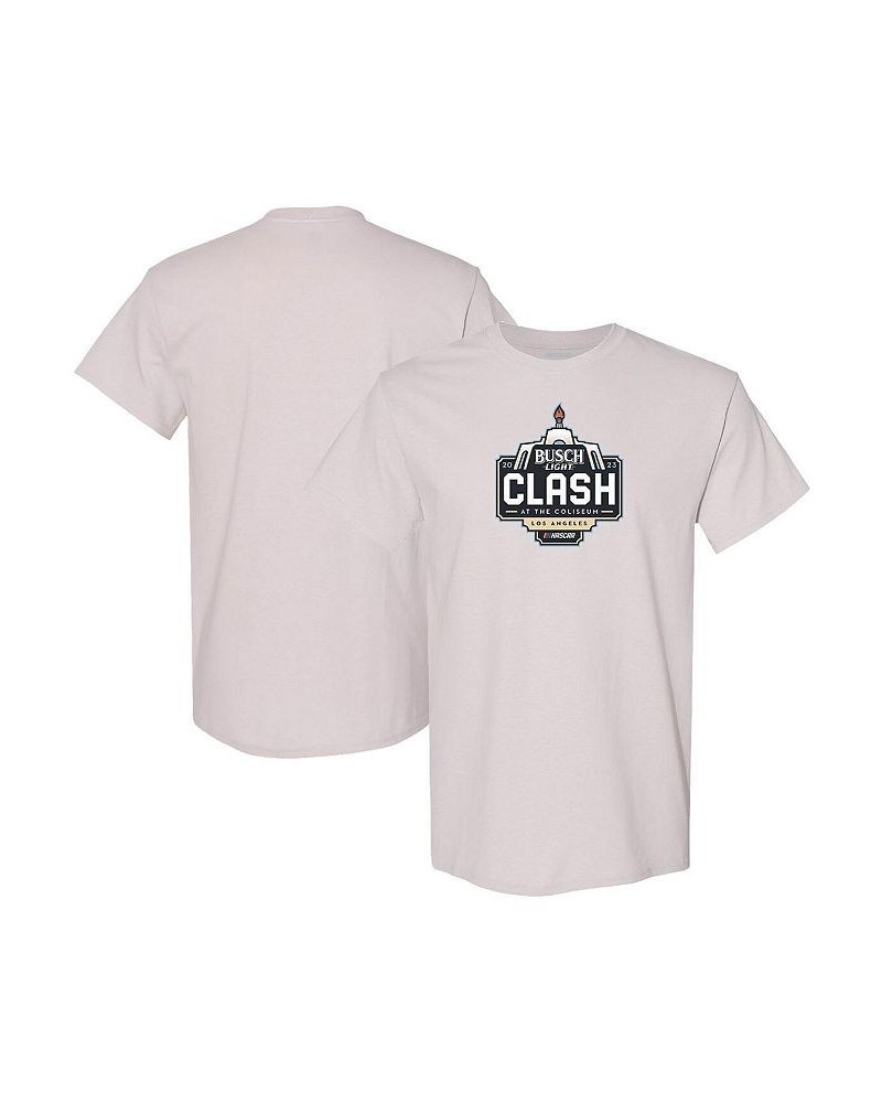 Men's Cream 2023 Busch Light Class at the Coliseum T-shirt $15.75 T-Shirts