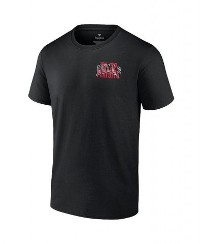 Men's Black Chicago Bulls 2022 NBA Playoffs Dunk T-shirt $17.48 T-Shirts