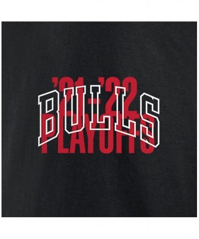 Men's Black Chicago Bulls 2022 NBA Playoffs Dunk T-shirt $17.48 T-Shirts