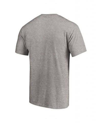 Men's Branded Heathered Gray Los Angeles Rams Big and Tall Fade Out Team T-shirt $21.65 T-Shirts