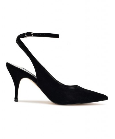 Women's Boca Pointy Toe Ankle Strap Dress Pumps PD03 $35.97 Shoes