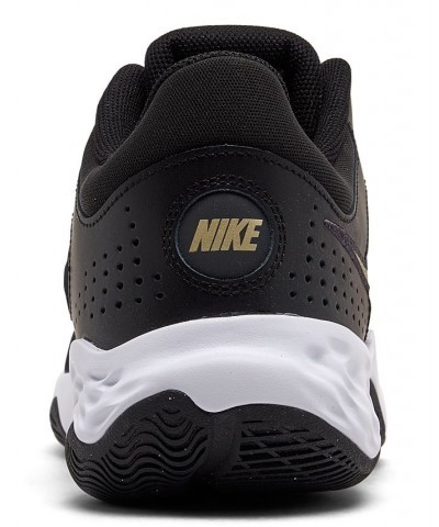 Men's Fly By Mid 3 Basketball Sneakers Black $36.00 Shoes