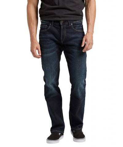 Men's Allan Classic Fit Slim Stretch Jeans Blue $29.88 Jeans