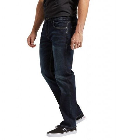 Men's Allan Classic Fit Slim Stretch Jeans Blue $29.88 Jeans