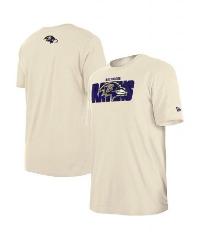 Men's Cream Baltimore Ravens 2023 NFL Draft T-shirt $24.20 T-Shirts