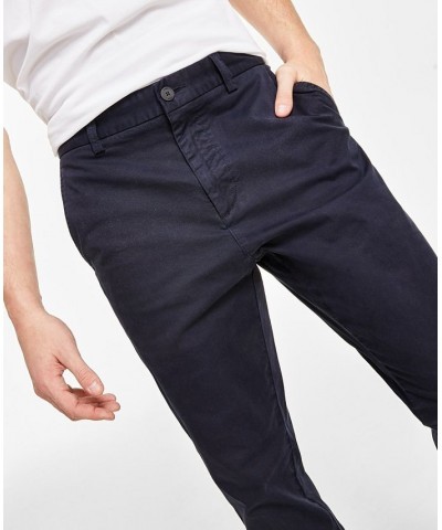 Men's Regular-Fit Wide Leg Jimi Pants Blue $43.20 Pants