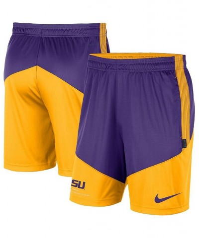 Men's Purple and Gold LSU Tigers Team Performance Knit Shorts $26.95 Shorts