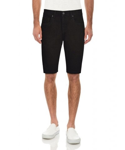 Men's Cultura Saddle Stitch Denim Shorts Black $29.58 Shorts