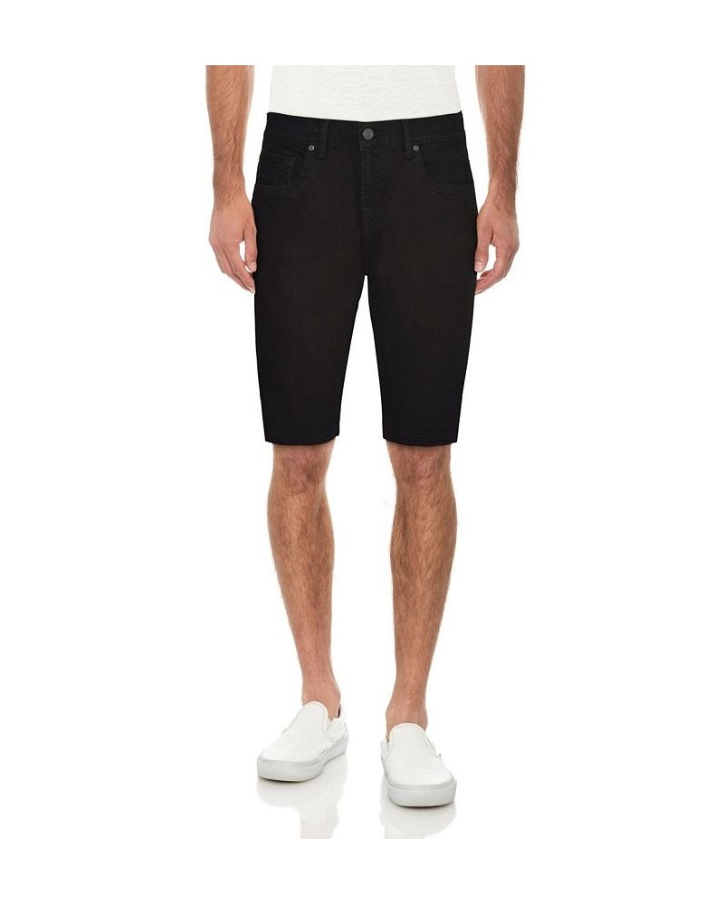 Men's Cultura Saddle Stitch Denim Shorts Black $29.58 Shorts