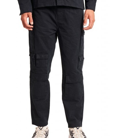 Men's Classic-Fit Solid Cargo Pants Blue $39.60 Pants