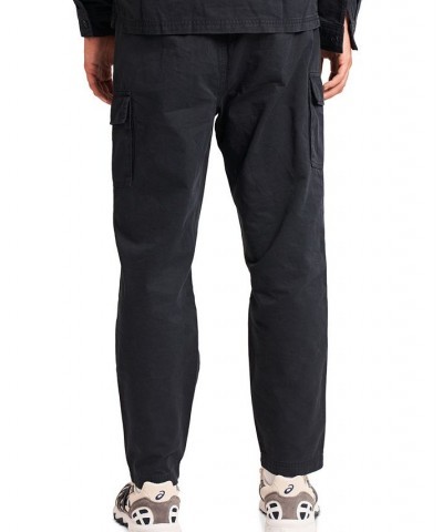 Men's Classic-Fit Solid Cargo Pants Blue $39.60 Pants