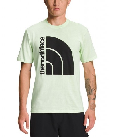 Men's Jumbo Half-Dome Logo T-Shirt Green $24.00 T-Shirts