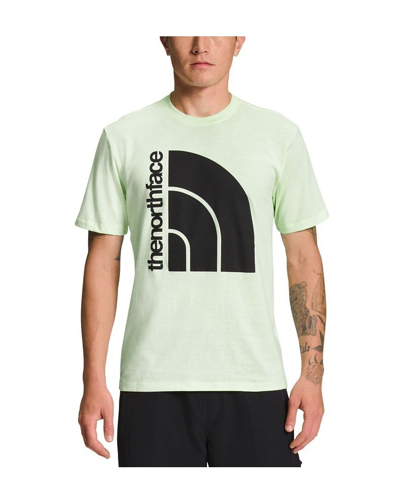 Men's Jumbo Half-Dome Logo T-Shirt Green $24.00 T-Shirts