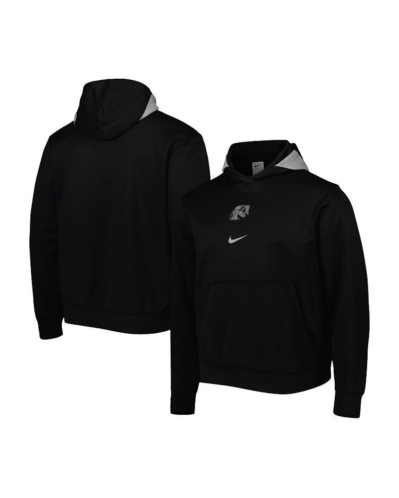 Men's Black Florida A&M Rattlers Spotlight Performance Pullover Hoodie $43.34 Sweatshirt