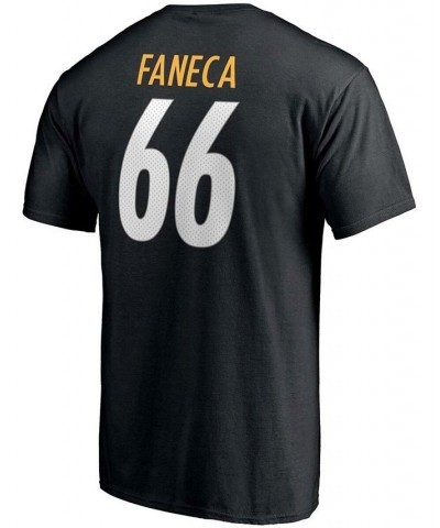 Men's Alan Faneca Black Pittsburgh Steelers NFL Hall Of Fame Class Of 2021 Name and Number T-shirt $14.62 T-Shirts