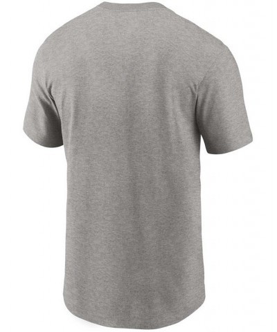 Men's Heathered Gray Cleveland Browns Primary Logo T-shirt $18.00 T-Shirts