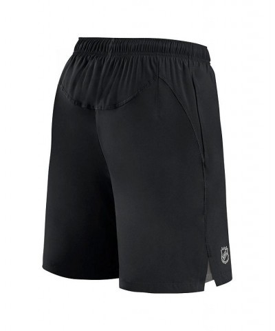 Men's Branded Black Minnesota Wild Authentic Pro Rink Shorts $23.20 Shorts