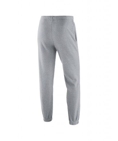 Men's Heathered Gray West Virginia Mountaineers Saturday Fleece Pants $33.12 Pants