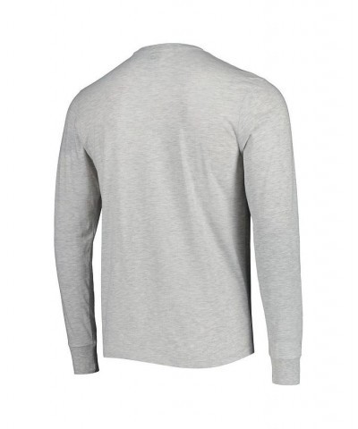 Men's Heathered Gray Tampa Bay Buccaneers Dozer Franklin Long Sleeve T-shirt $17.60 T-Shirts