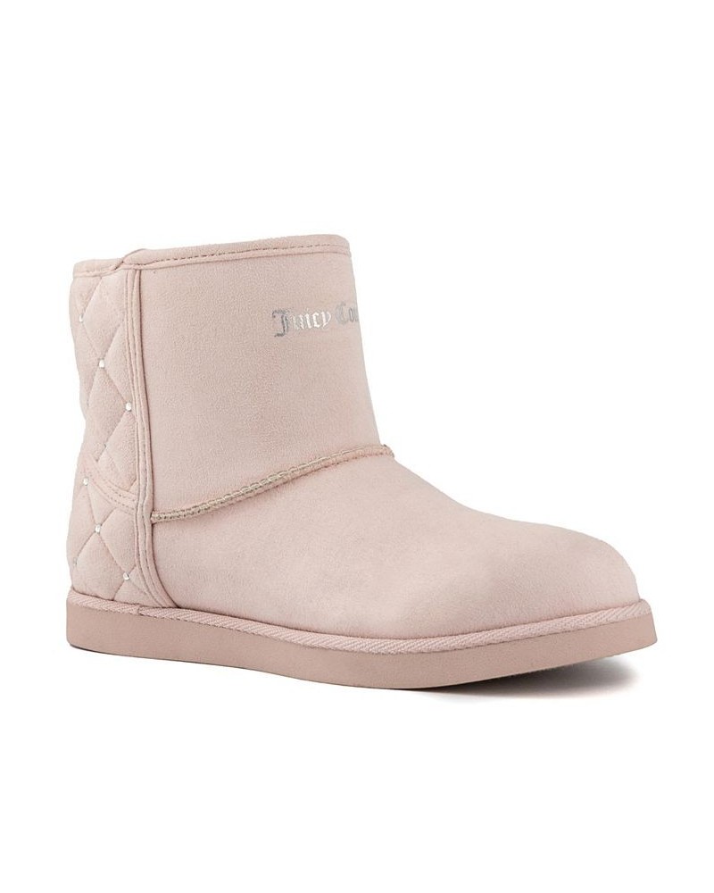 Women's Kayte Winter Booties Pink $35.55 Shoes