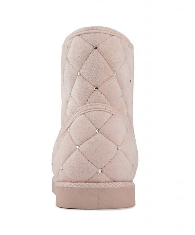 Women's Kayte Winter Booties Pink $35.55 Shoes