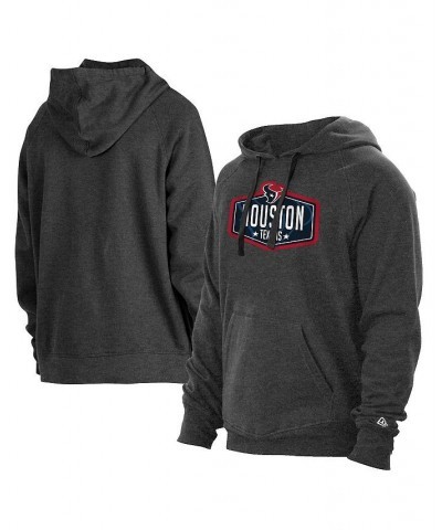 Men's Charcoal Houston Texans 2021 NFL Draft Hook Pullover Hoodie $23.78 Sweatshirt