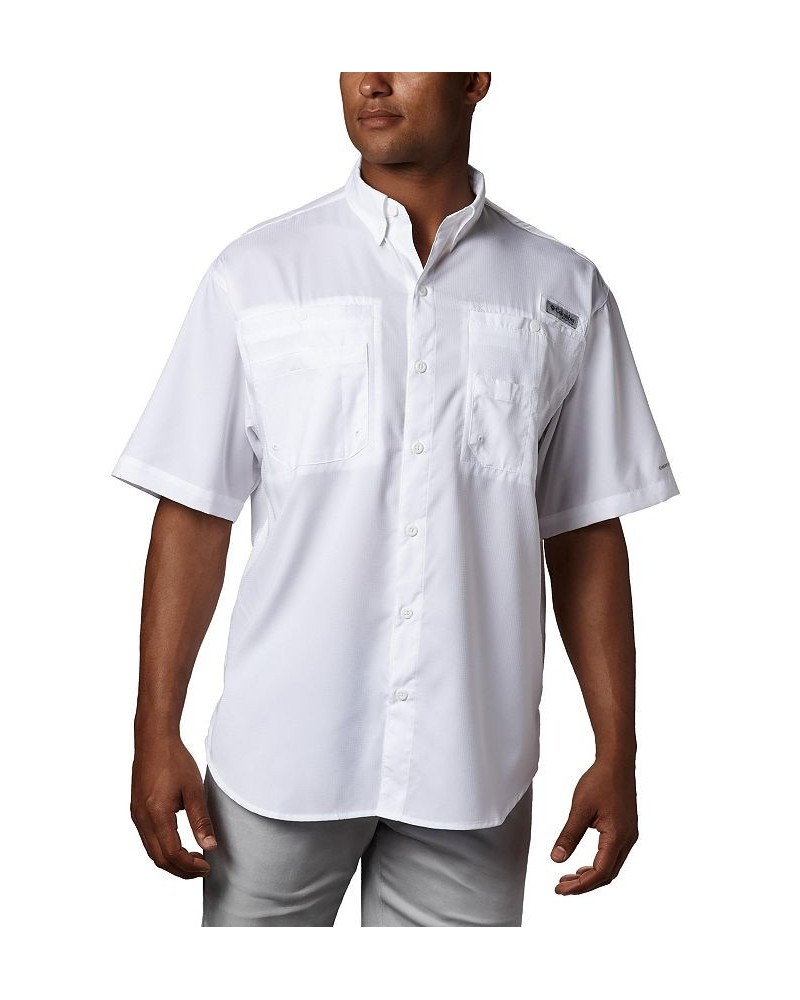 Men's PFG Tamiami II Short Sleeve Shirt White $25.30 Shirts