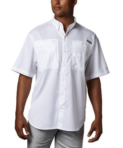 Men's PFG Tamiami II Short Sleeve Shirt White $25.30 Shirts