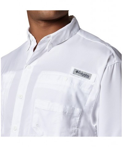 Men's PFG Tamiami II Short Sleeve Shirt White $25.30 Shirts