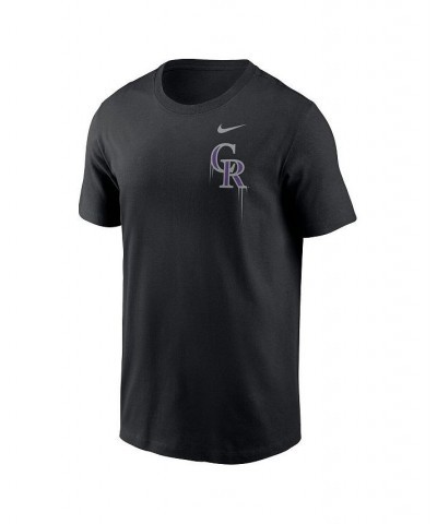 Men's Black Colorado Rockies Mile High Local Team T-shirt $22.50 T-Shirts