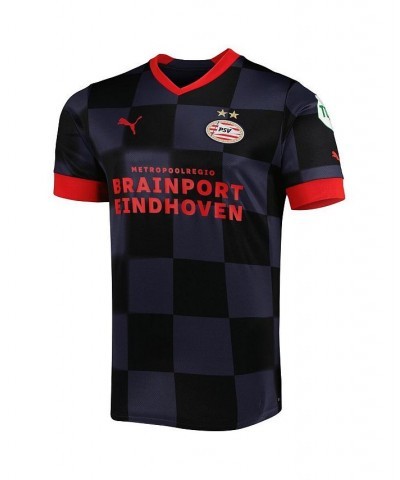 Men's Black PSV Eindhoven 2022/23 Away Replica Jersey $46.00 Jersey