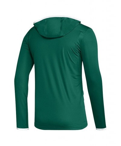 Men's Green Minnesota Wild Team Long Sleeve Quarter-Zip Hoodie T-shirt $26.99 T-Shirts