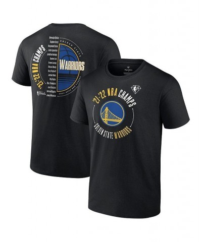 Men's Branded Black Golden State Warriors 2022 NBA Finals Champions Drive List Roster T-shirt $18.06 T-Shirts