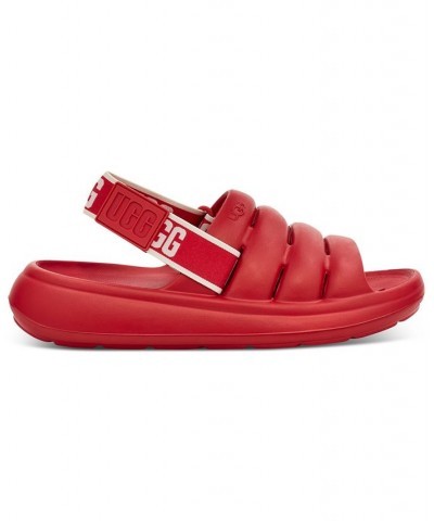 Sport Yeah Slingback Sandals Red $28.70 Shoes