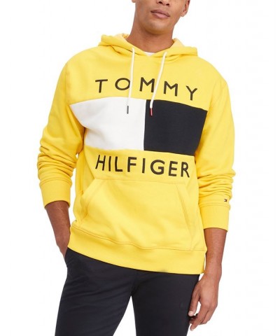 Men's Quinn Drawstring Hoodie Sweatshirt Vivid Yellow $42.72 Sweatshirt