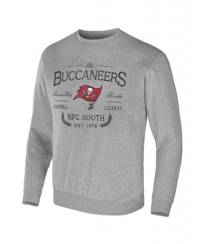 Men's NFL x Darius Rucker Collection by Heather Gray Tampa Bay Buccaneers Pullover Sweatshirt $31.20 Sweatshirt