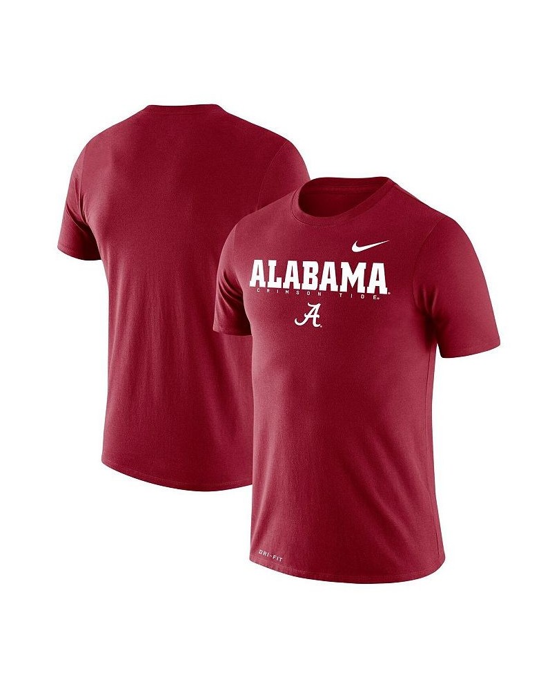 Men's Crimson Alabama Crimson Tide Big and Tall Legend Facility Performance T-shirt $22.50 T-Shirts