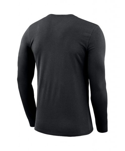 Men's Black Baylor Bears Logo Stack Legend Performance Long Sleeve T-shirt $17.63 T-Shirts